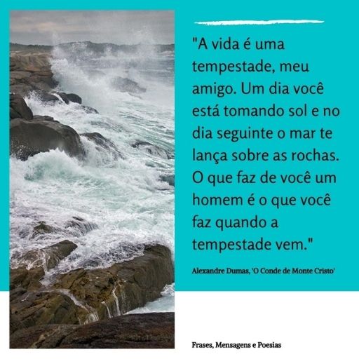 Frases,Mensagens e Poesias Frase do Livro O Conde de Monte Cristo Alexandre Dumas