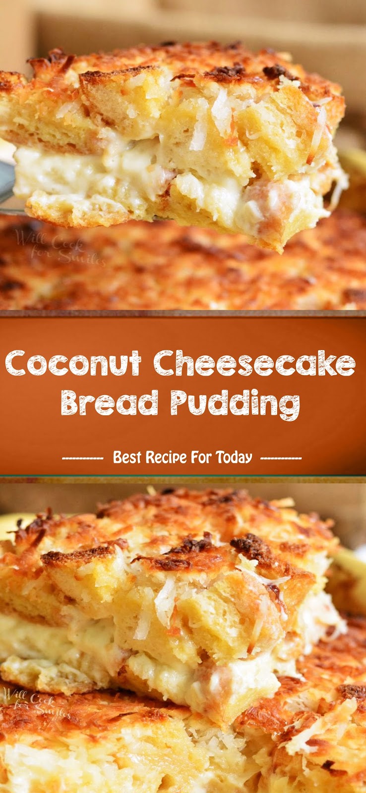 Coconut Cheesecake Bread Pudding | Healthyrecipes-04