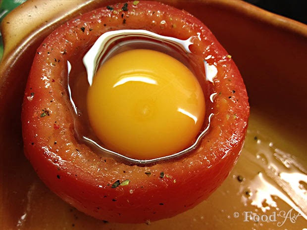 Food Art: Rezept: Tomaten gefüllt mit Ei