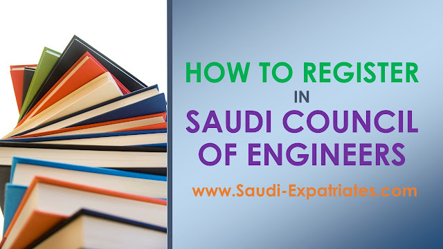 REGISTER IN SAUDI COUNCIL OF ENGINEERS