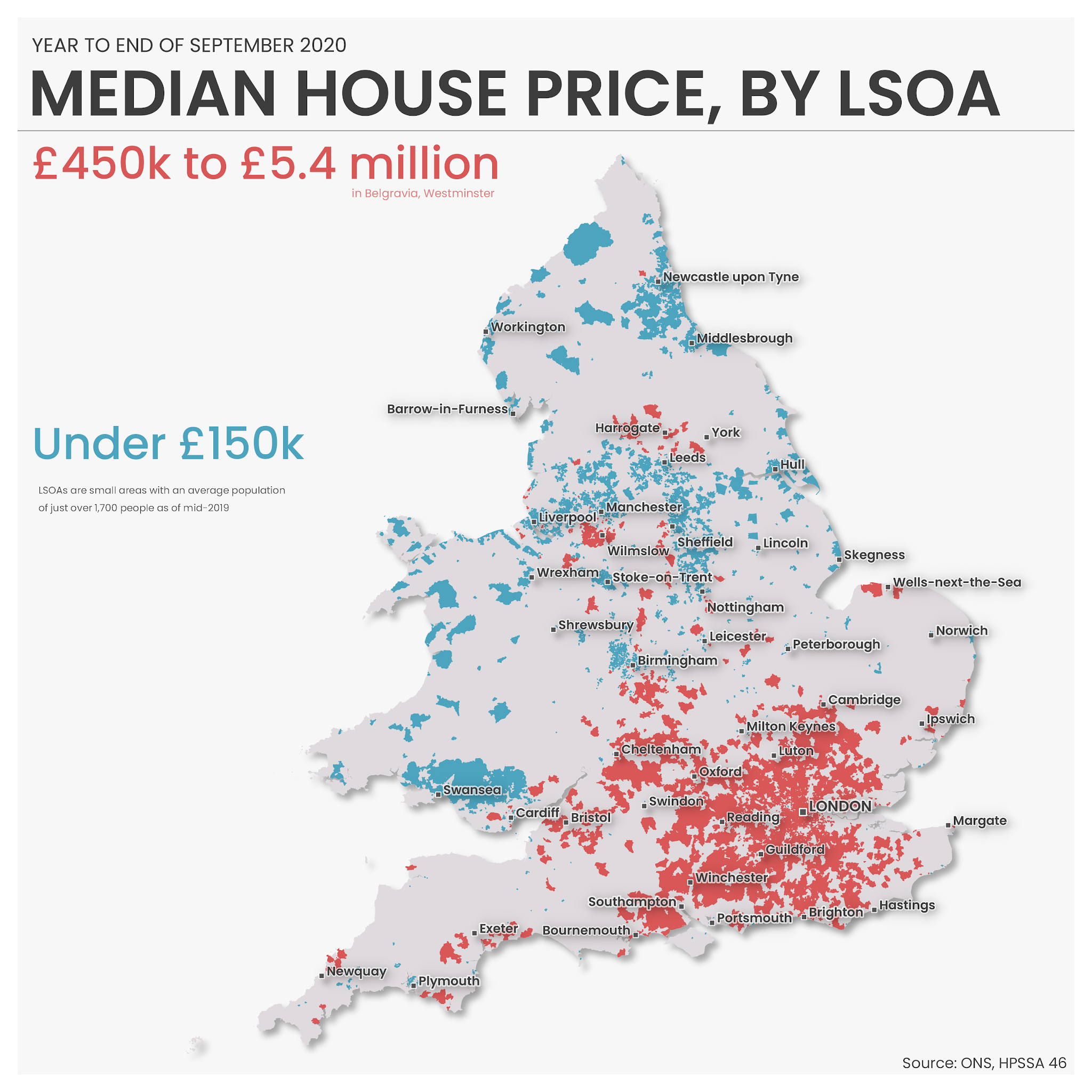 Stats, Maps n Pix House prices in 2021 (in England and Wales)