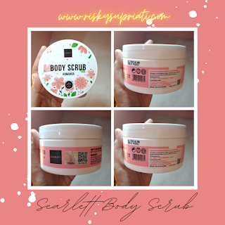 Review Scarlett Body Scrub