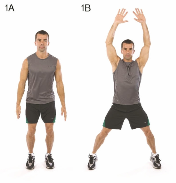 Jumping Jack Exercise Men