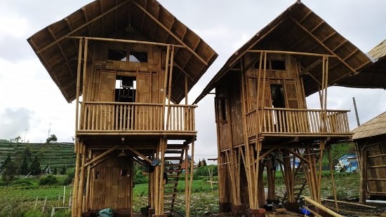 49+ Bentuk Rumah Bambu Modern Pics