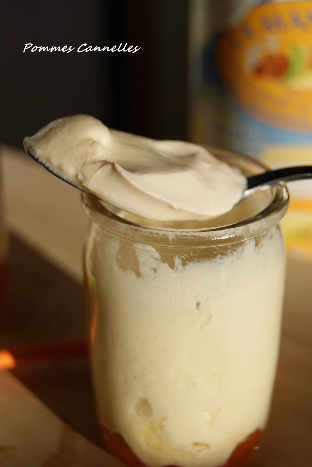 Pommes Cannelles yaourt maison au lait de soja