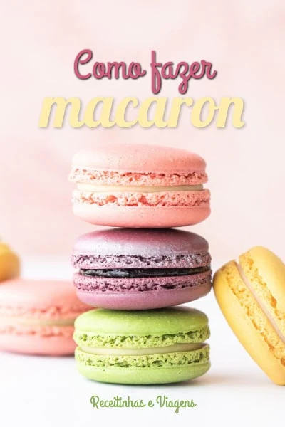 Receita de macaron (macarron)