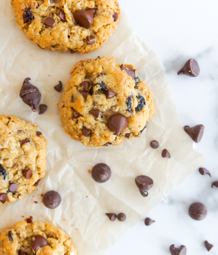 Cherry Chocolate Chip Oatmeal Cookies recipe