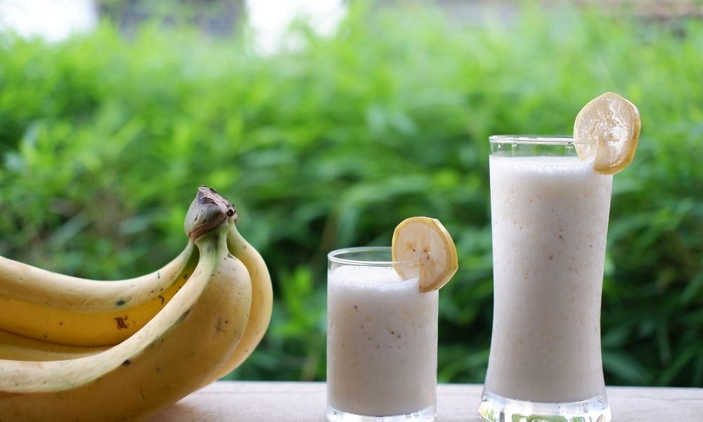 Banana shake recipe for weight loss