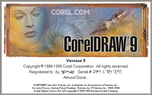 CorelDRAW Versi 9.0 (1999) Sejarah CorelDRAW - CorelDRAW Versi 9.0 (1999)