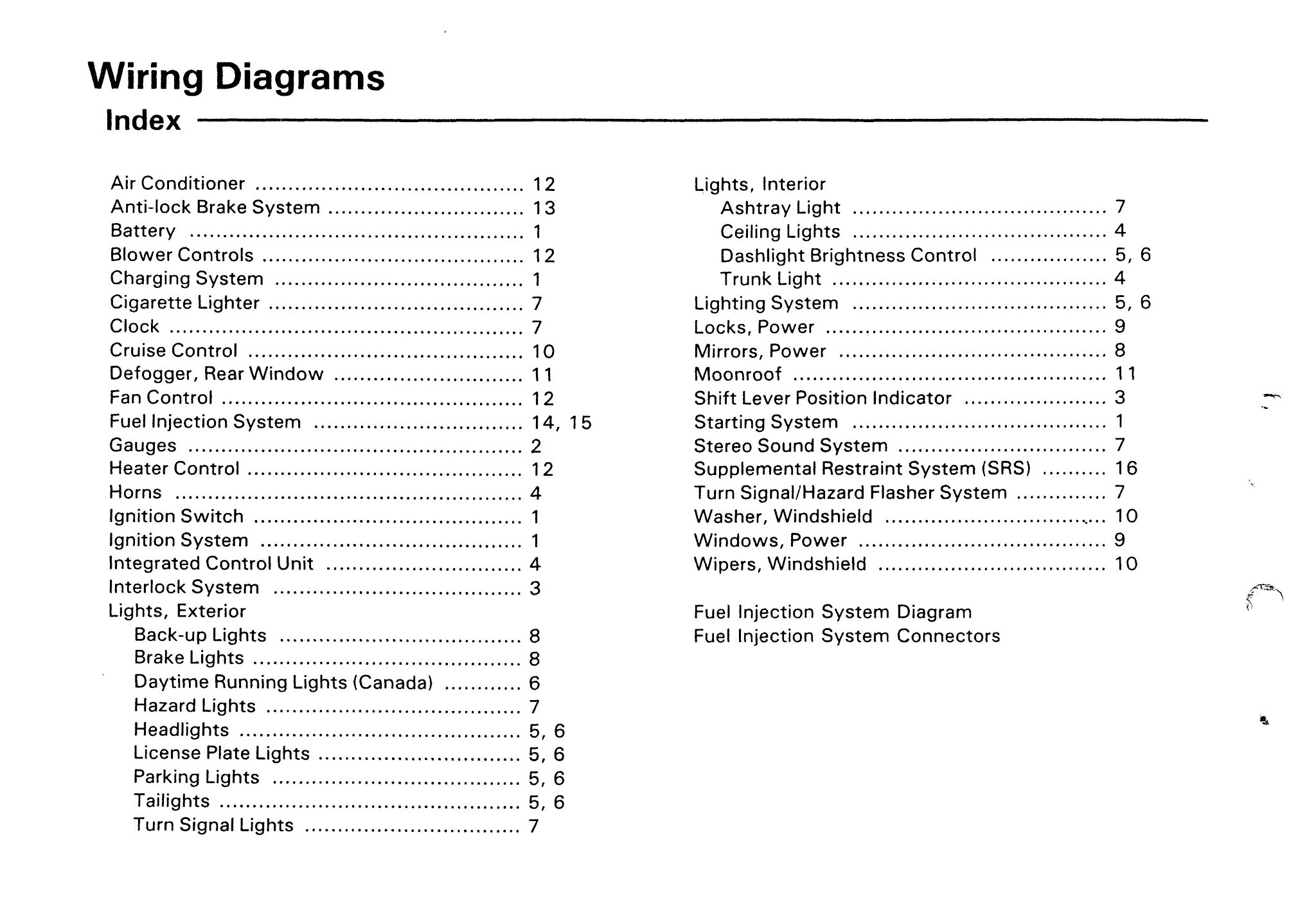 D SERIES ENGINE FREE DOWNLOAD D16Z6 SERVICE MANUAL PART 4 WIRING