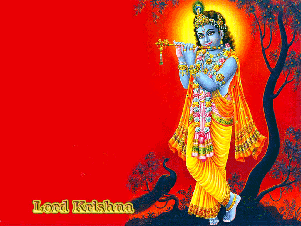 Hindu God Wallpapers: Lord Krishna Virat Swaroop Wallpapers