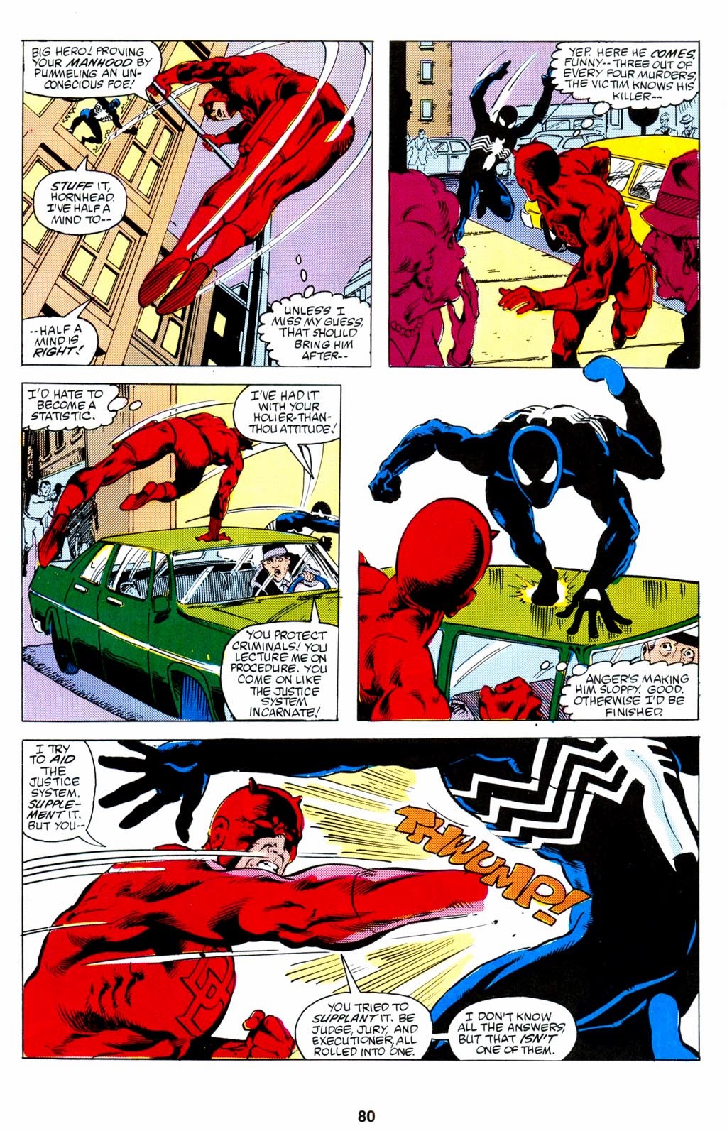 COMIC BOOK FAN AND LOVER: COMBATES CLÁSICOS: DAREDEVIL vs SPIDER-MAN