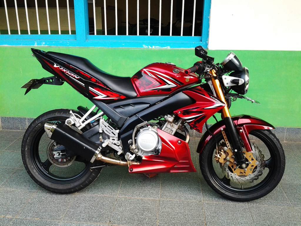Motor Drag Ninja Gambar Modifikasi Motor Yamaha Vixion Terbaru 2013