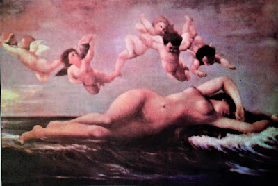 Luis Desangles - The Birth of Venus, oil on canvas, 1896