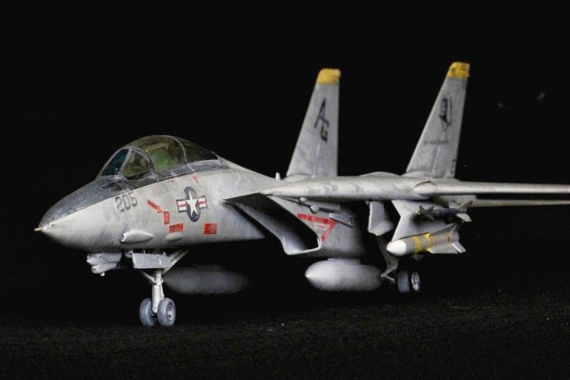 Model Kit Plastik Build Review Italeri 1/72 F14 Tomcat English Version