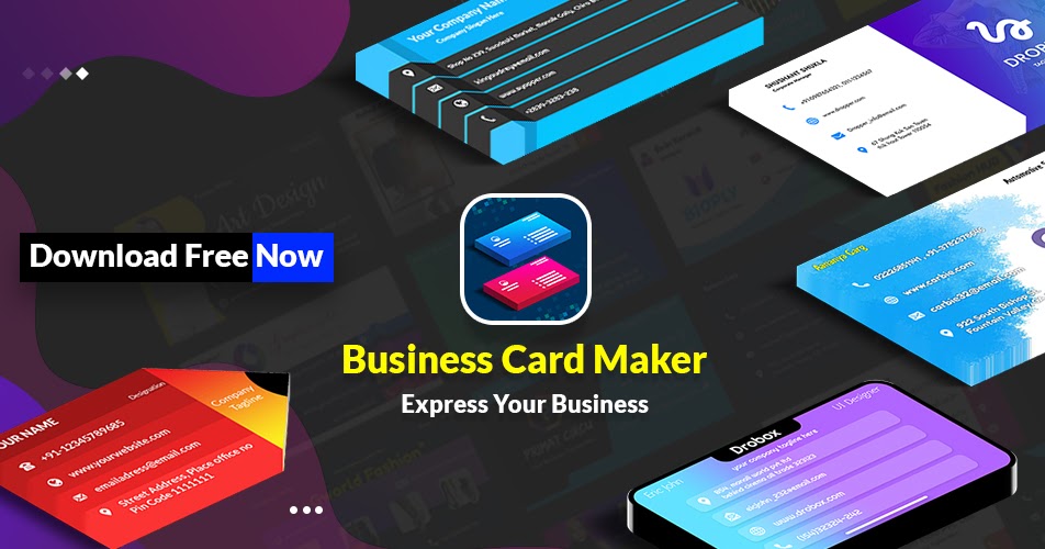 Bhima Apps Digital Business Card Maker Visiting Card Maker