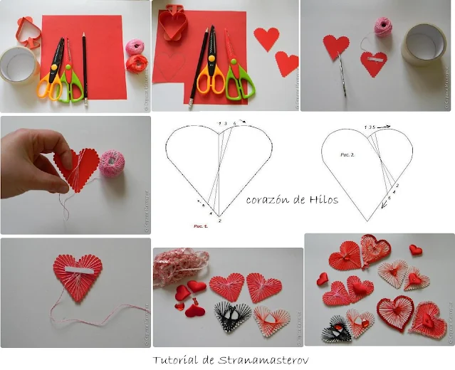 manualidades, San Valentín, fiestas, amor, love, crafts, diys