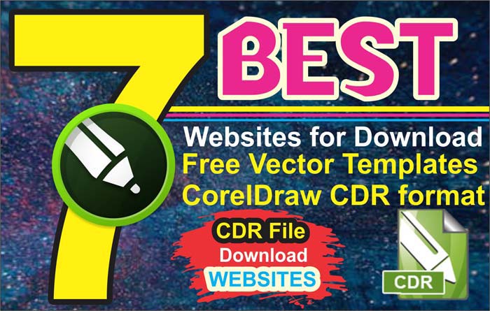 7 Best Websites For Download Free Coreldraw Vector Files Cdr Design Computer Artist