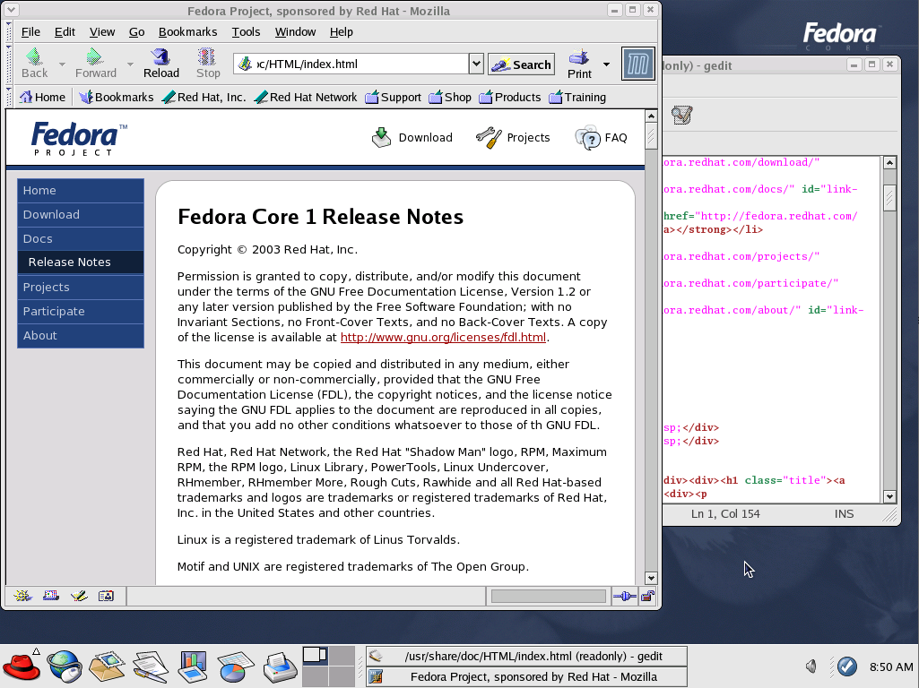 Linux docs. Linux 1993. Fedora Core. История Linux. 4. Fedora 1 (2003):.