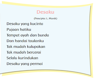 Lirik lagu “ Desaku ” www.simplenews.me
