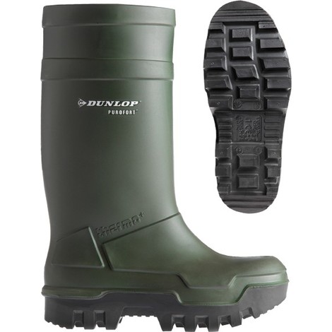 Stivali Di Sicurezza Dunlop S5 Unisex - Verde, Taglia 42, Punta In Acciaio - Foto 3