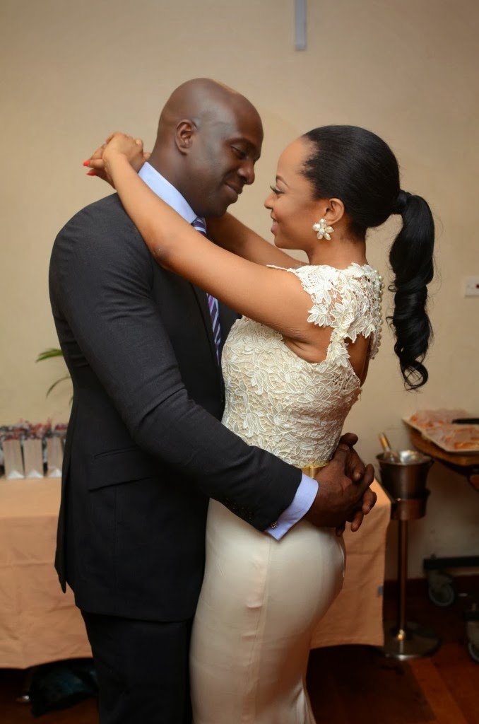 Wedding Pictures Toke Makinwa Marries Maje Ayida In Lagos 