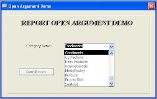 Form and Report Open Arguments ~ LEARN MS-ACCESS TIPS AND TRICKS