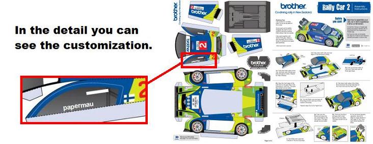 Road rally racing picture