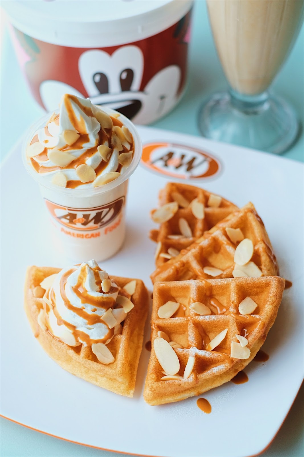 A&W RESTORAN INDONESIA BFF Rooty Barrel & Peanut Butter Almond Magic FOODIRECTORY
