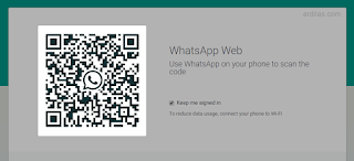 QR Code - Cara Menggunakan Whatsapp di Komputer (PC atau Laptop)