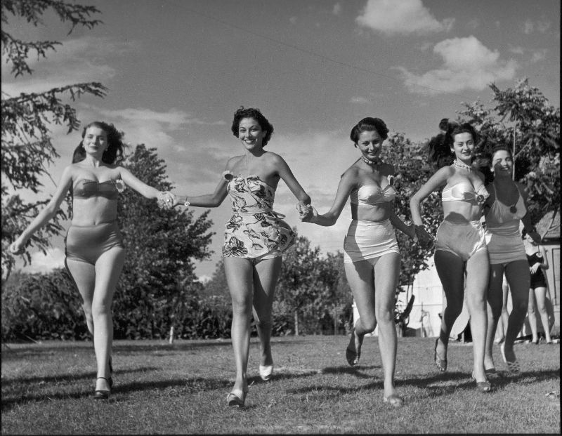 Rare Photographs Of A Teenage Sophia Loren At The Miss