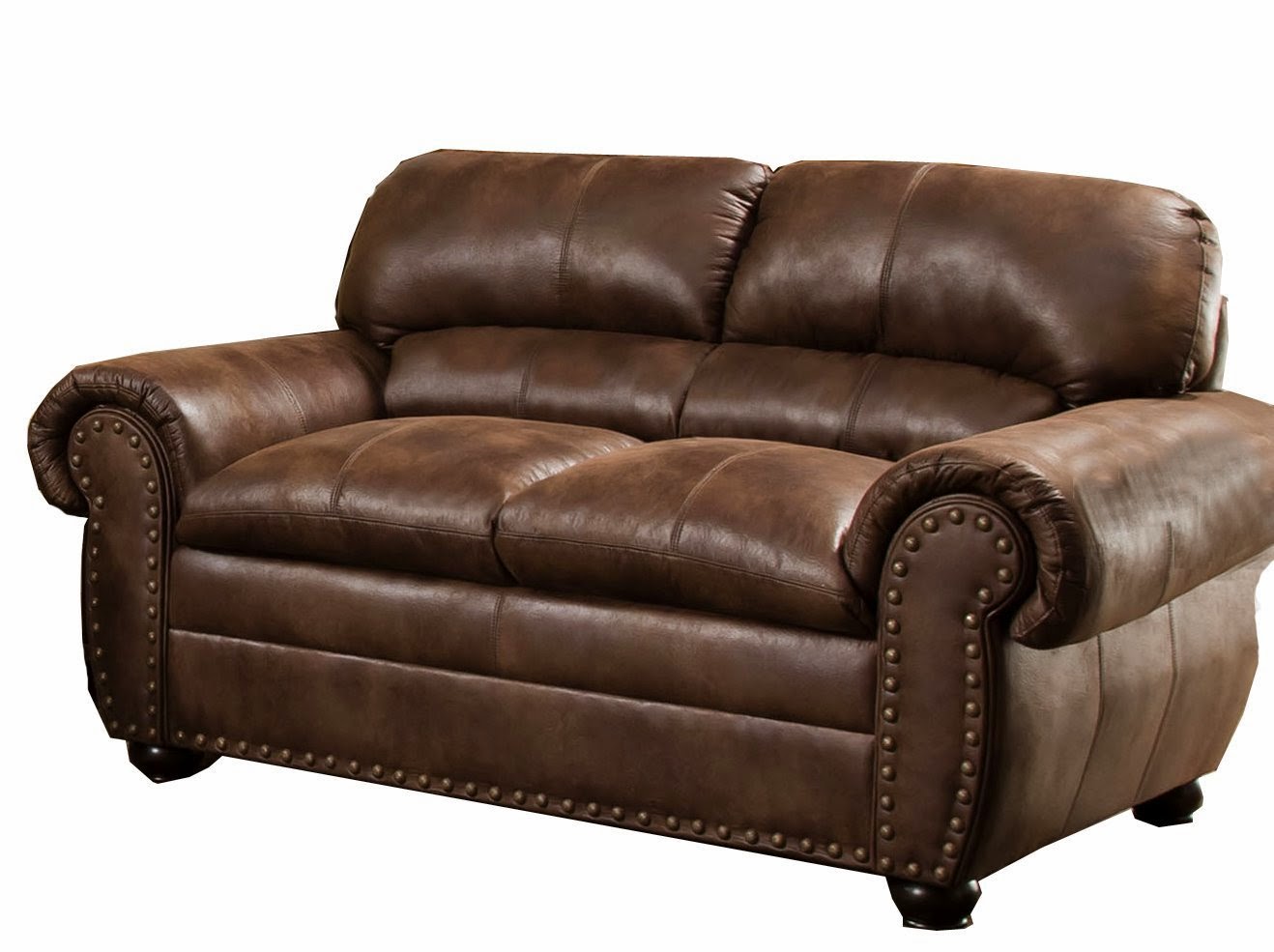 my bobs leather recliner sofa loveseat set