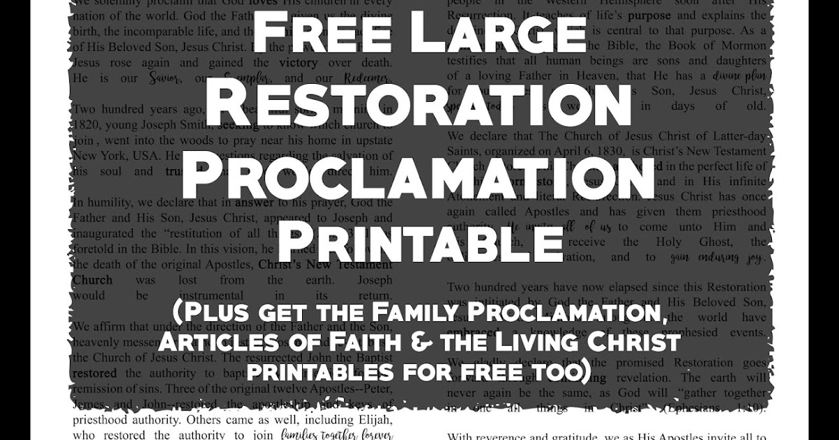 mimiberry creations Free Restoration - Restoration%2BProclamation%2BPin