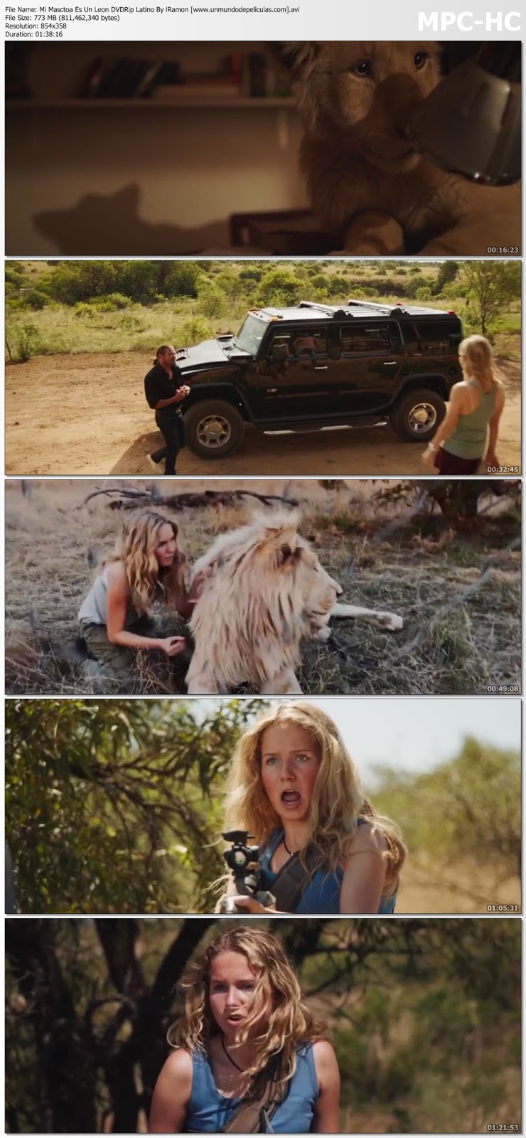 Capturas de la película.