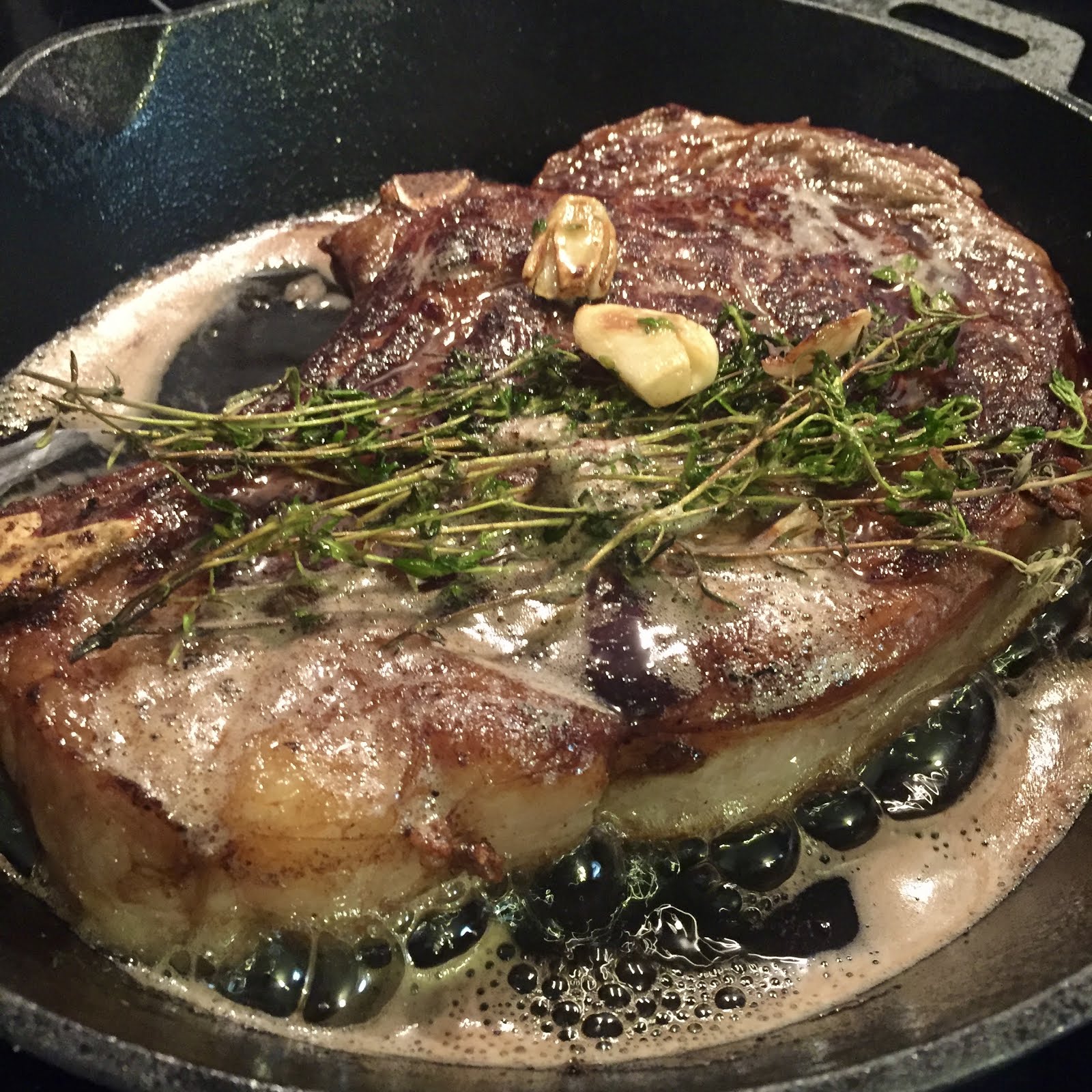 Recipe: Pan-Seared Rib Eye Steak