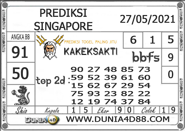 Prediksi Togel SINGAPORE DUNIA4D 27 MEI 2021 Prediksi Togel SINGAPORE DUNIA4D 27 MEI 2021