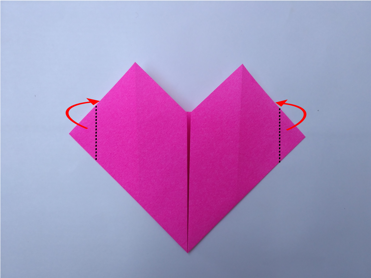 Cara Membuat Love Dari Kertas Origami