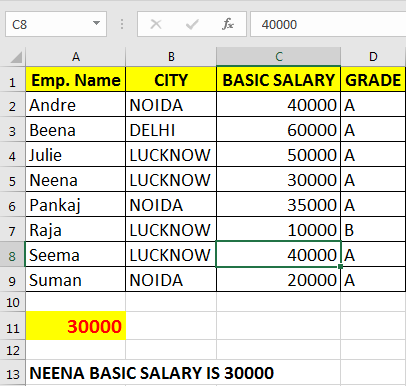 ADVANCE EXCEL LOOKUP FUNCTION USE IN HINDI