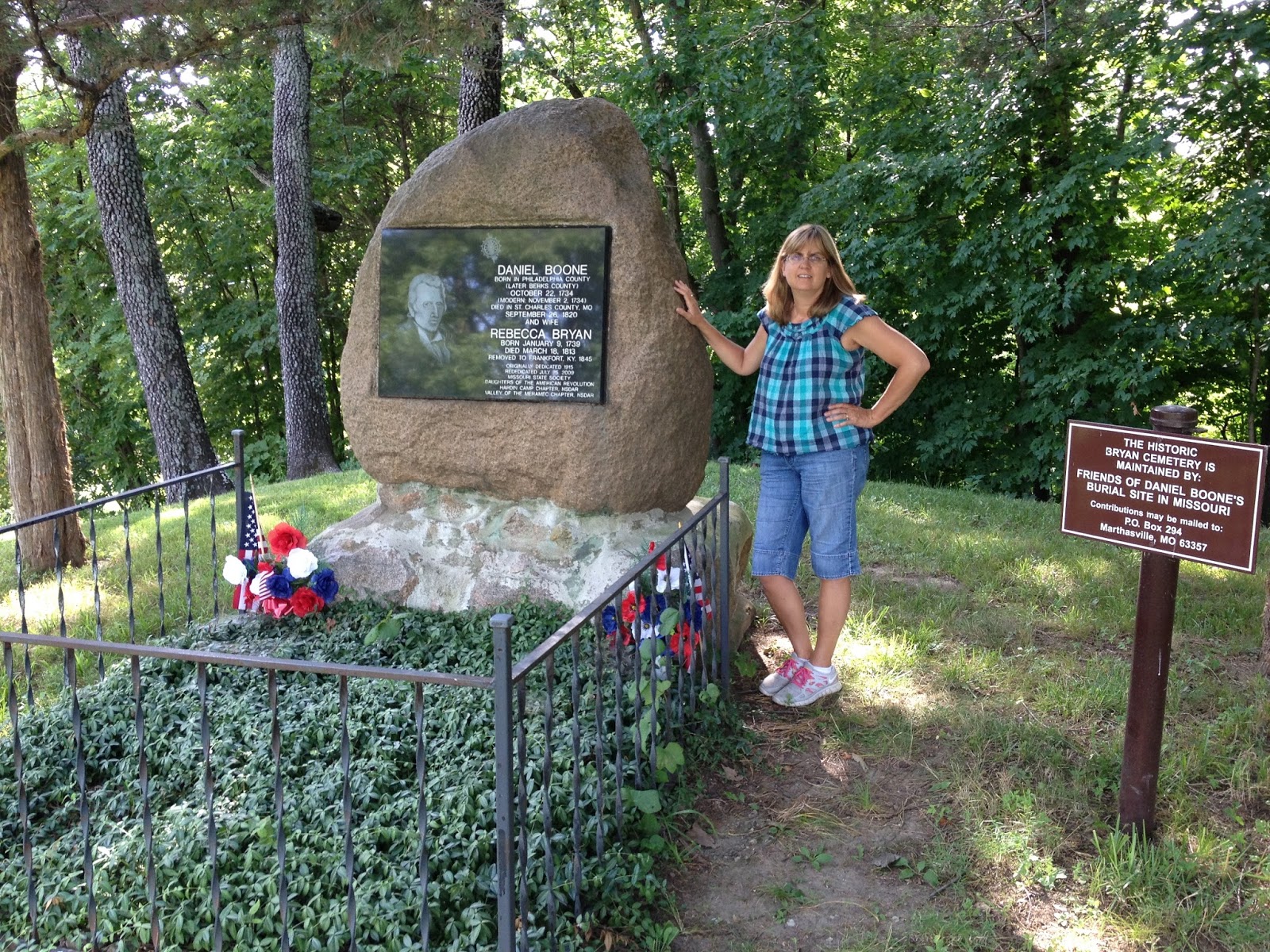 Our BooneDoggle Road Trip Gateway to the West, Nathan Boone homestead