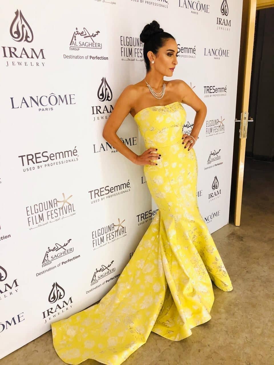 هكذا تلألأت فاطمة ناصر في سماء الجونة