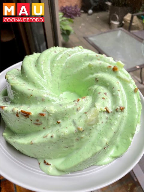 mau cocina de todo receta gelatina limon lubys piña queso cottage nuez