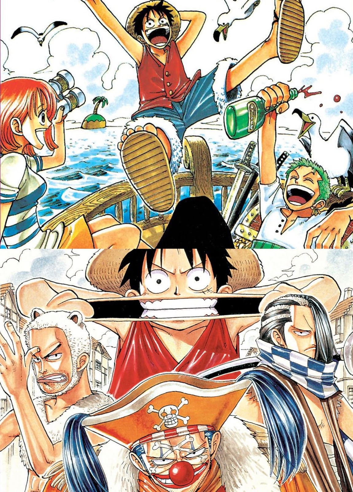 El Mundo de Naya Reseña One Piece (tomos 1 y 2) Eiichiro Oda