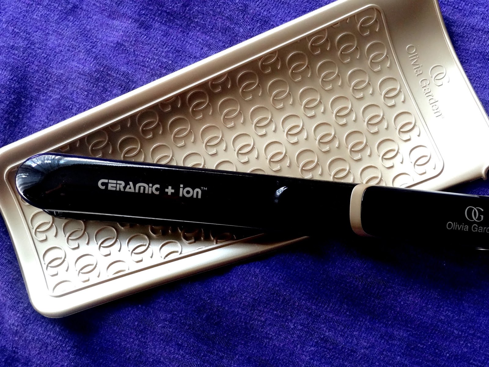Makeup, Beauty and More Olivia Garden Ceramic + Ion Professional Flat Iron