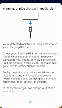 Samsung Warning: Unplug charger immediately