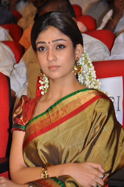 Nayanatara Throwback Pics Looking Cute In Saree - South Indian Actress Actress Trend