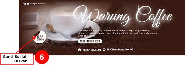 Free Spanduk : Cara Membuat Banner Warung Kopi Compatible Coreldraw & Illustrator Free Spanduk : Cara Membuat Banner Warung Kopi Compatible Coreldraw & Illustrator