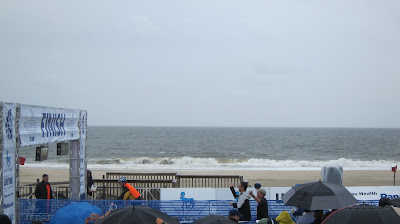 Finish line at the 2016 New Jersey Half Marathon