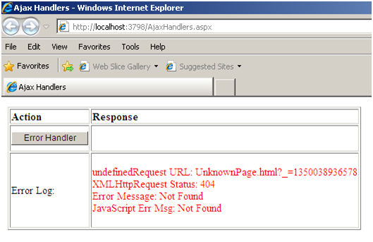 jQuery Ajax Error Handling Example | C# Guide - C#, Asp.Net, MVC, LINQ ...