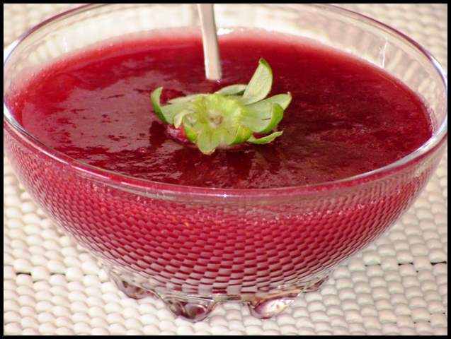 mermelada casera de fresas