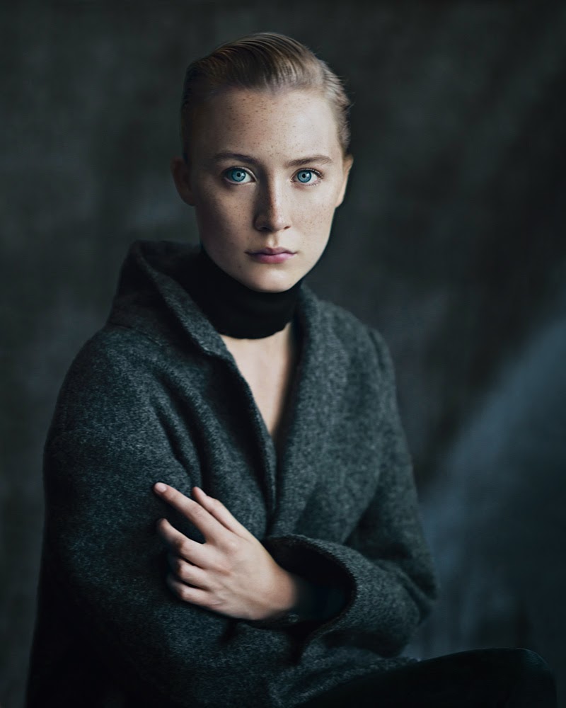 Saoirse Ronan in NY Times T Magazine Winter 2013 by Paolo Roversi